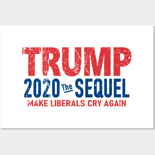 Vintage Trump 2020 The Sequel Wall Art by Etopix